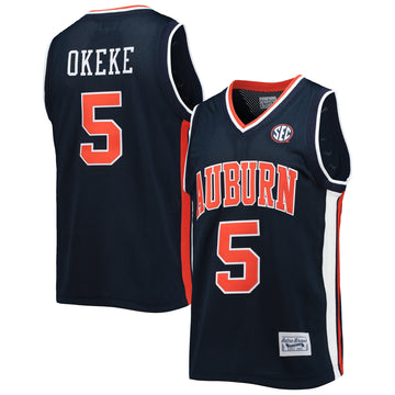 Chuma Okeke Original Auburn Tigers navy Retro jersey