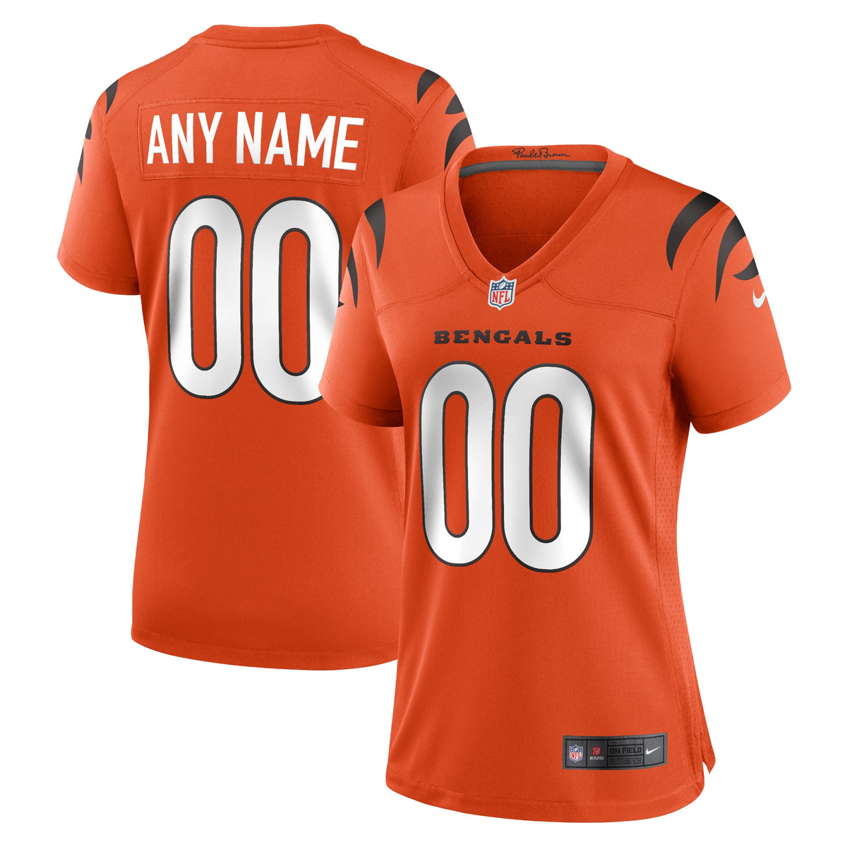 Cincinnati Bengals orange Game jersey
