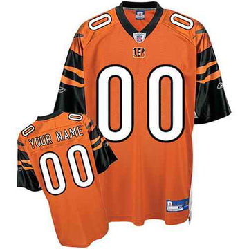 Custom Cincinnati Bengals orange jersey