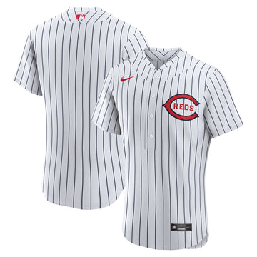 Cincinnati Reds white Game jersey