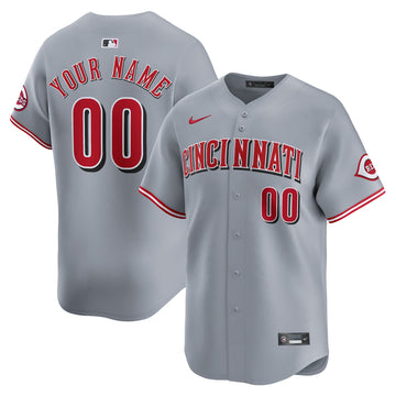 Cincinnati Reds gray Limited jersey