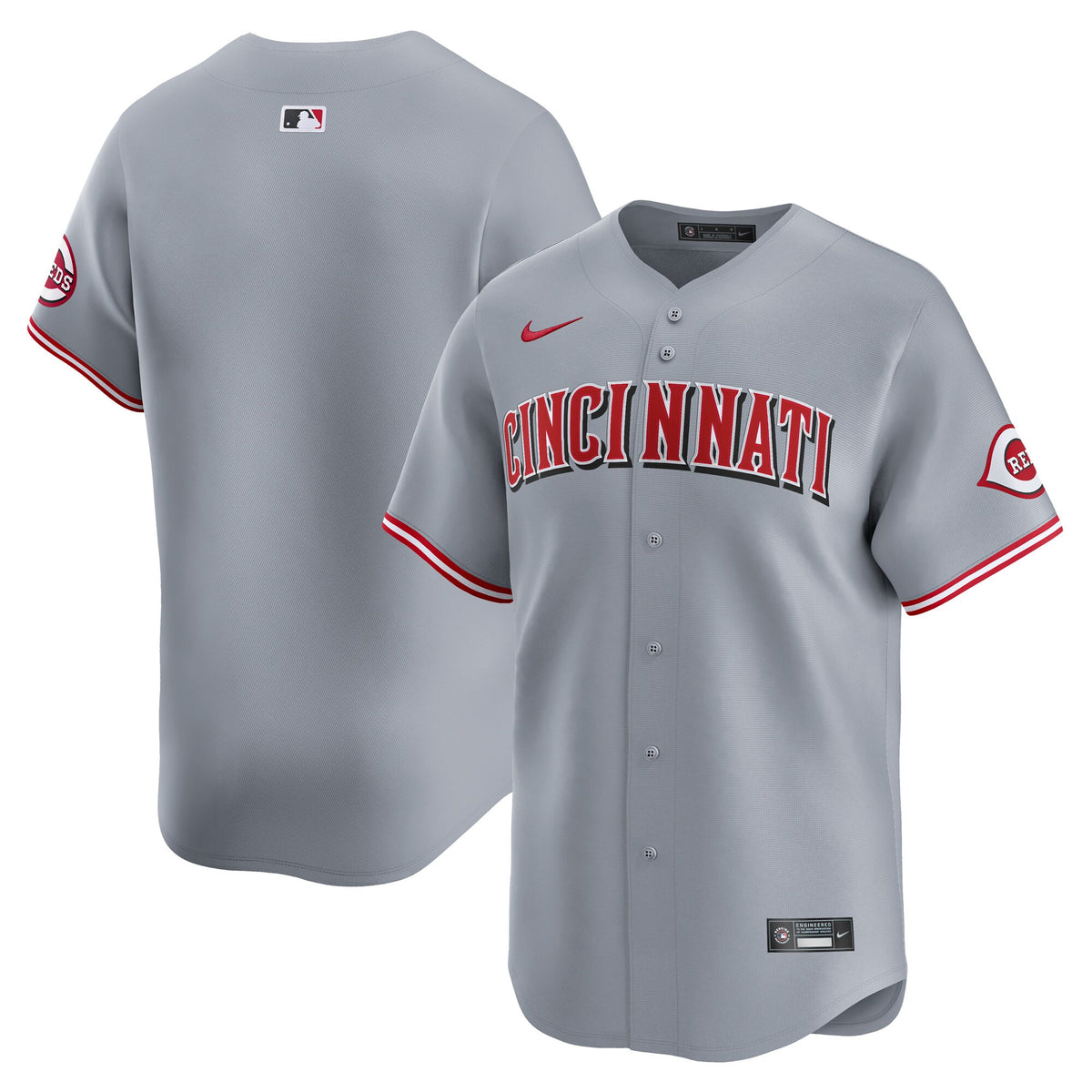Cincinnati Reds gray Limited jersey