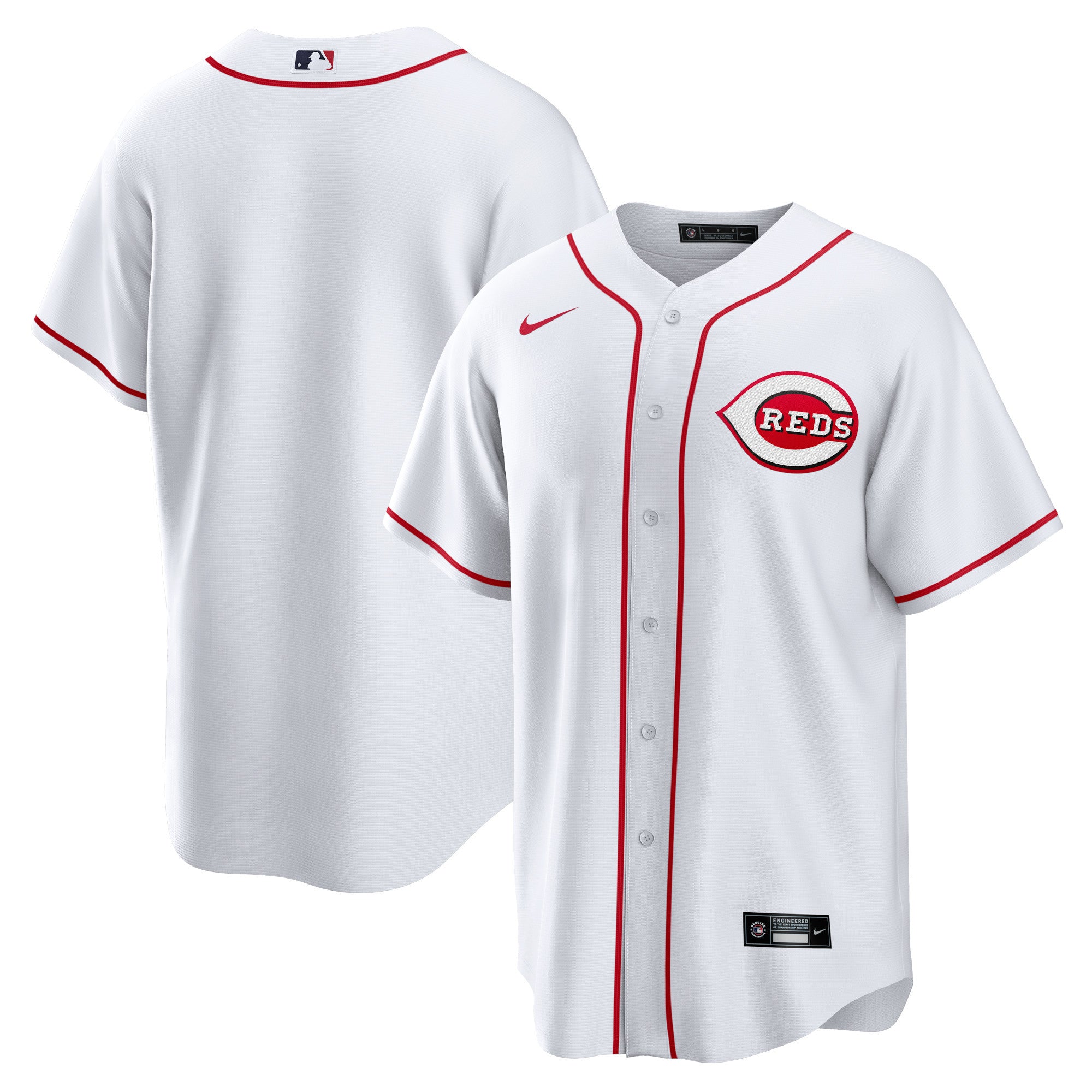 Cincinnati Reds white Home jersey
