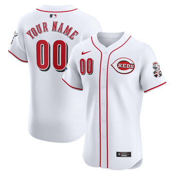 Cincinnati Reds white Elite jersey