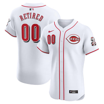 Cincinnati Reds white Elite jersey