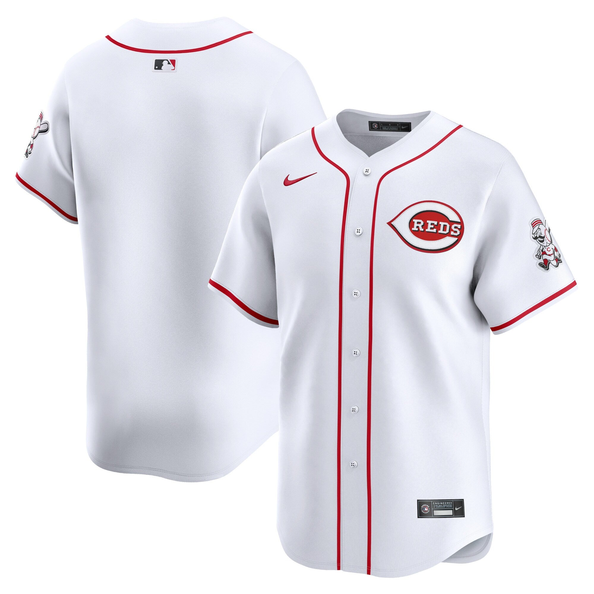 Cincinnati Reds white Limited jersey