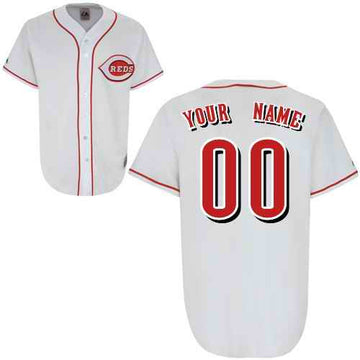 Cincinnati Reds white jersey