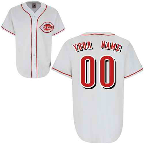 Cincinnati Reds white jersey