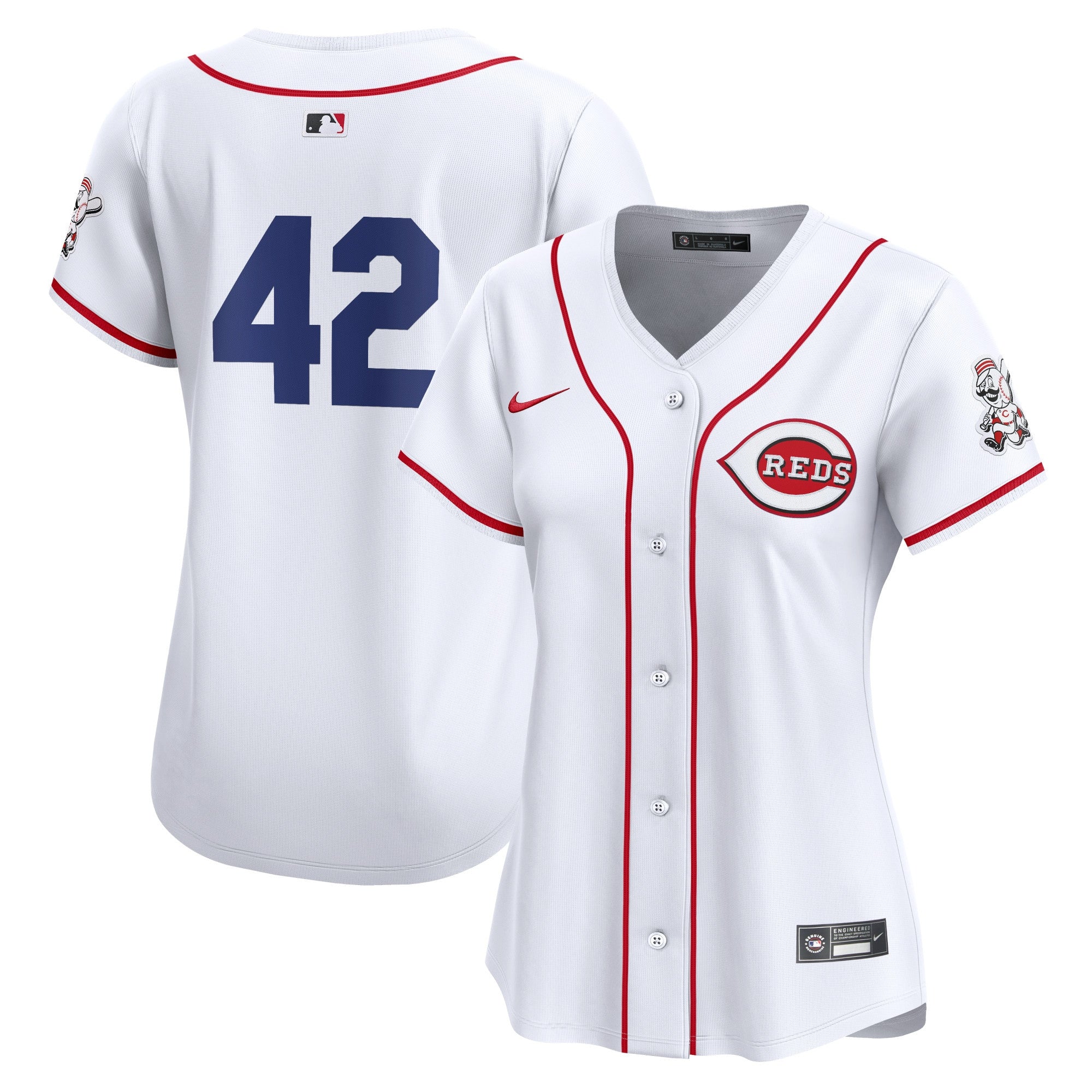Cincinnati Reds white Limited jersey