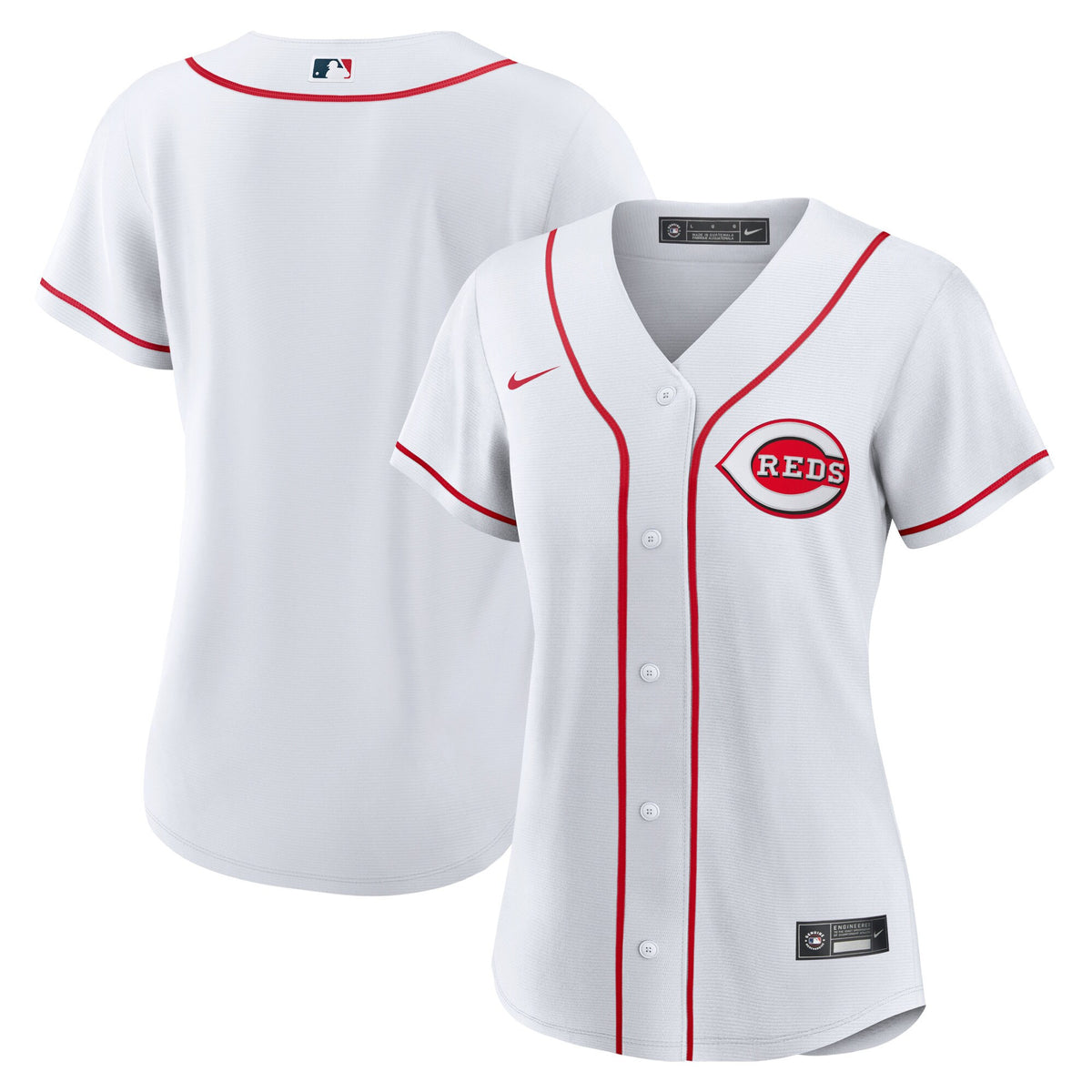 Cincinnati Reds white Home jersey