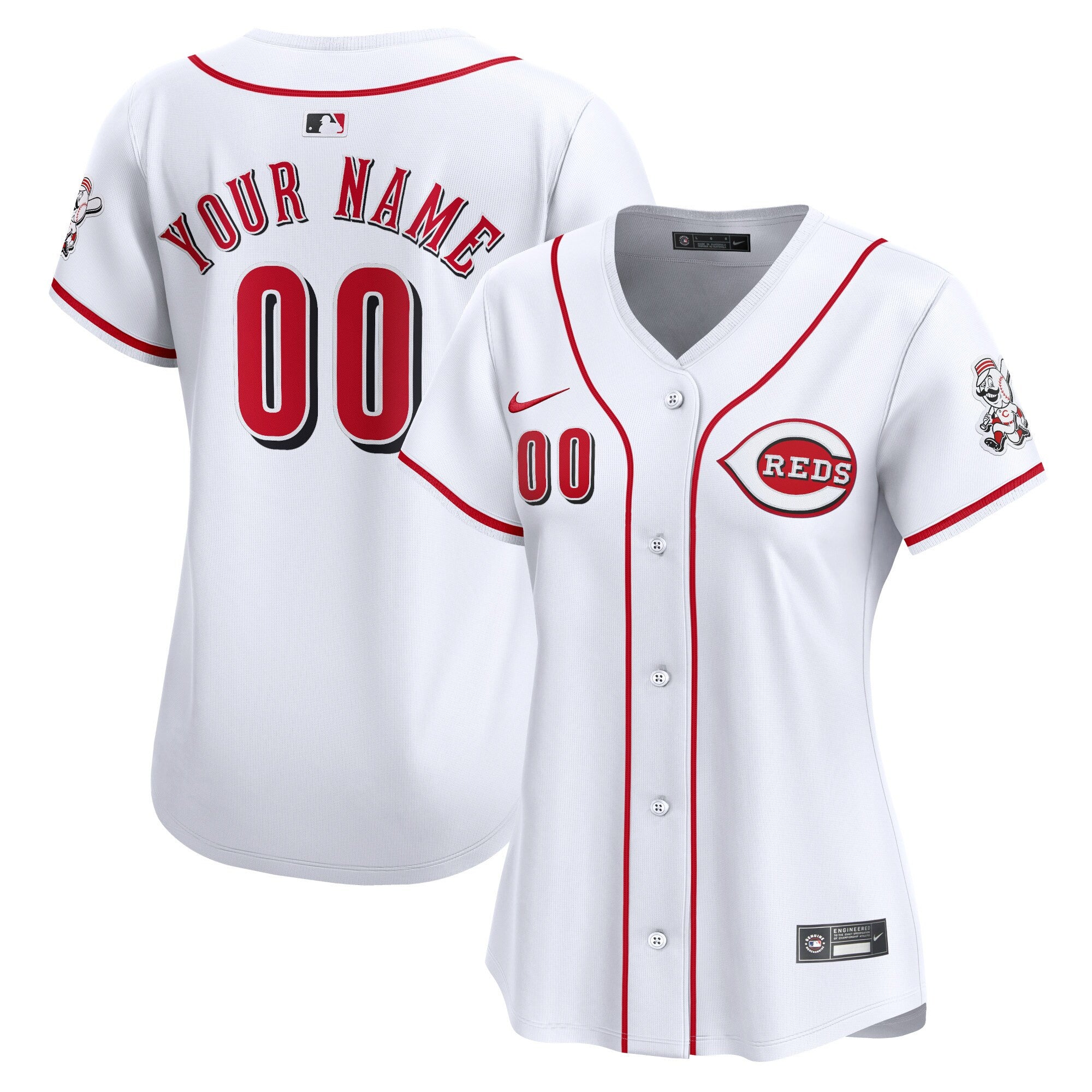 Cincinnati Reds white Limited jersey