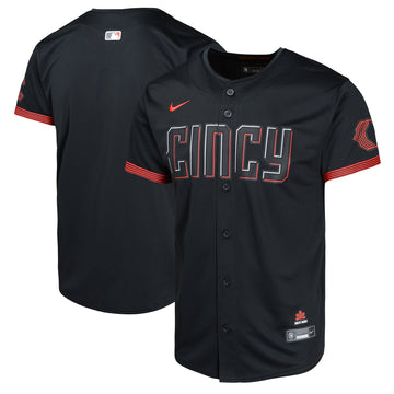 Cincinnati Reds black City Connect jersey