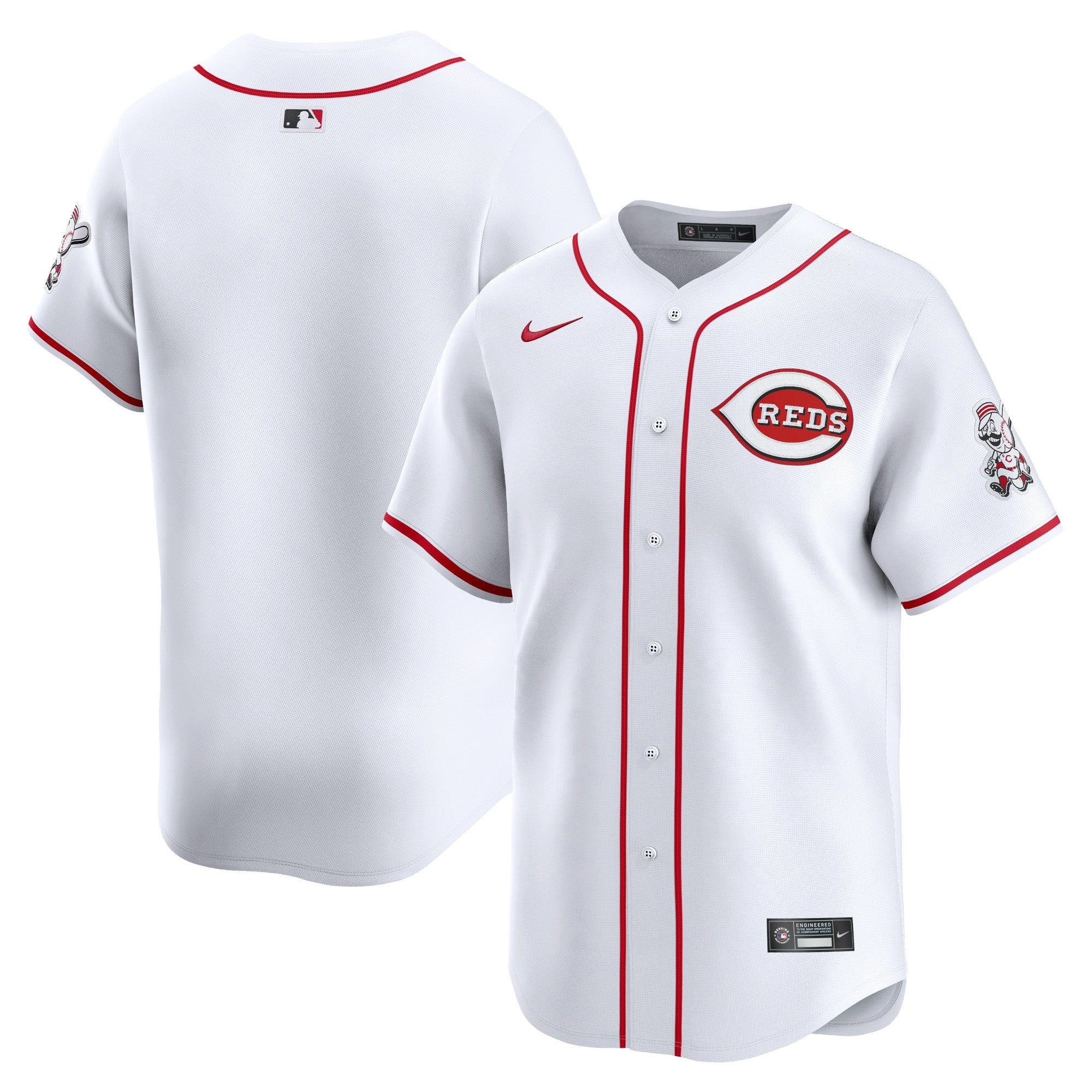 Cincinnati Reds white Limited jersey