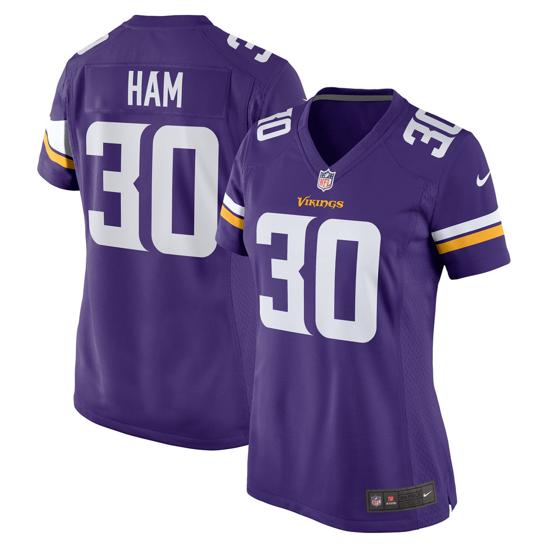 C.j. Ham Minnesota Vikings purple jersey
