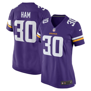 C.j. Ham Minnesota Vikings purple jersey