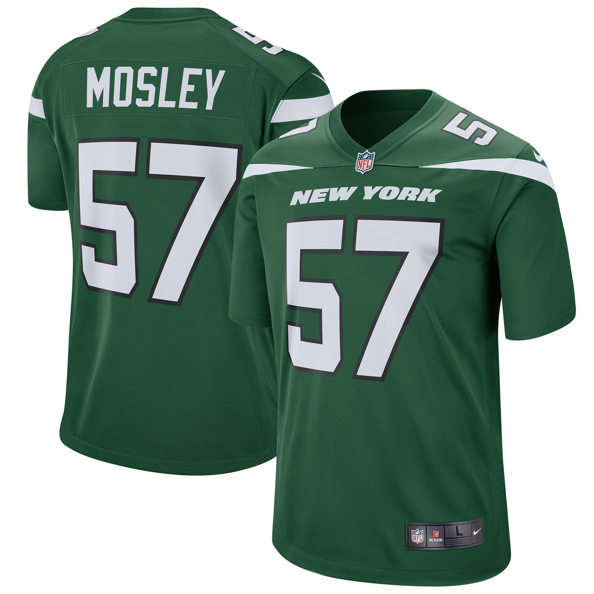 C.j. Mosley Gotham New York Jets green jersey