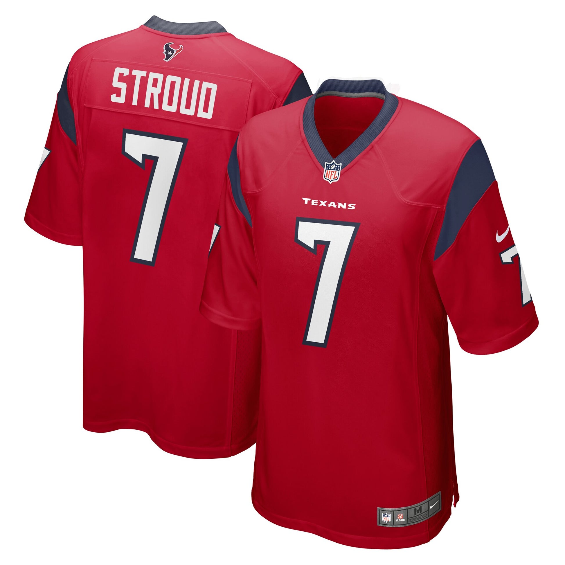 Cj Stroud Houston Texans red Alternate jersey