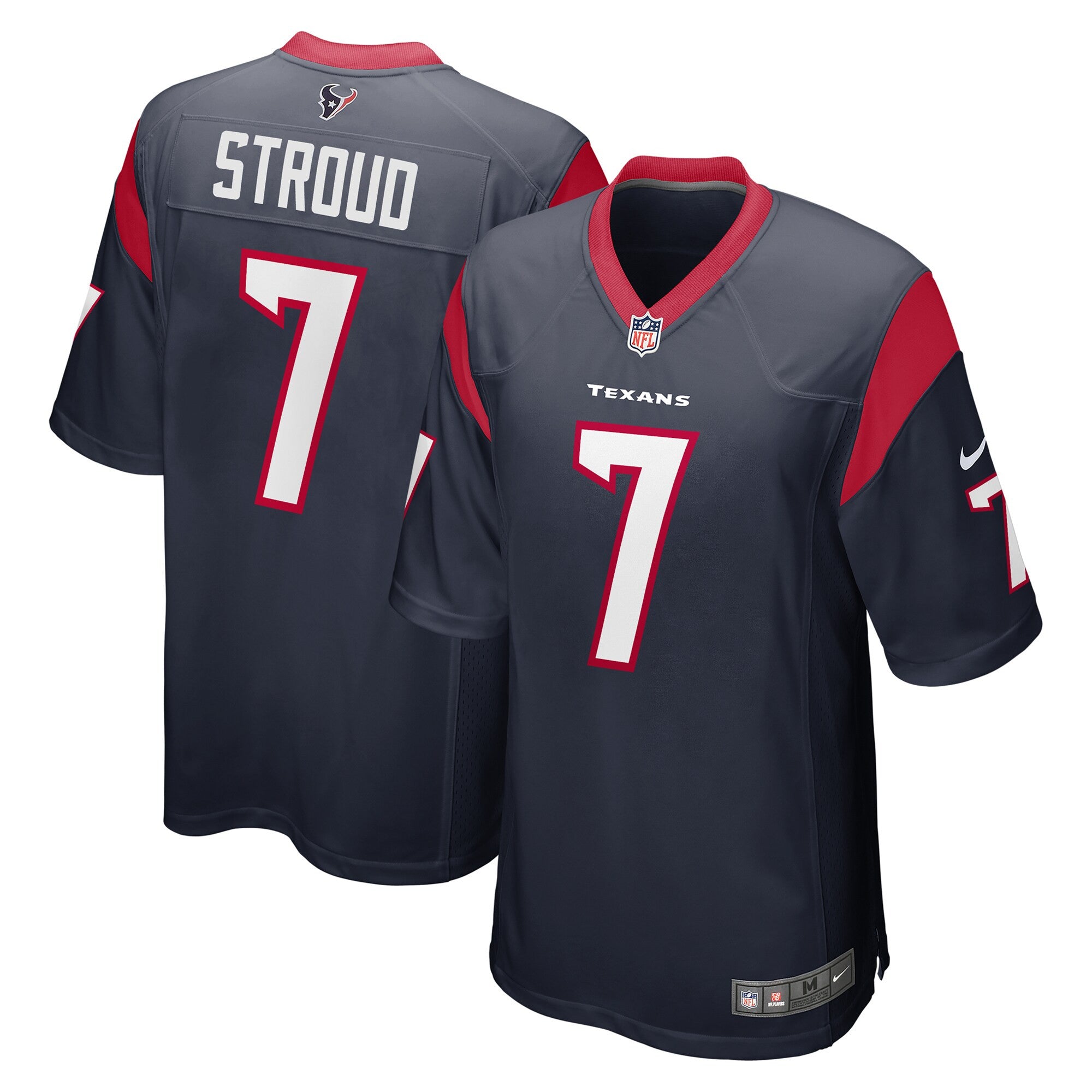 C.j. Stroud Houston Texans navy jersey