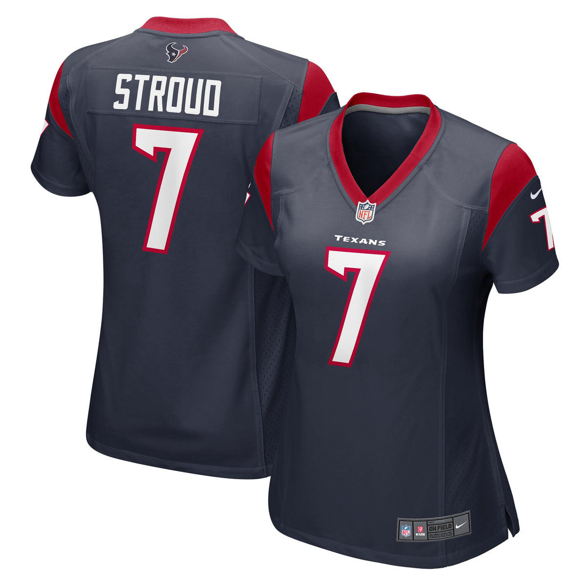 C.j. Stroud Houston Texans navy jersey