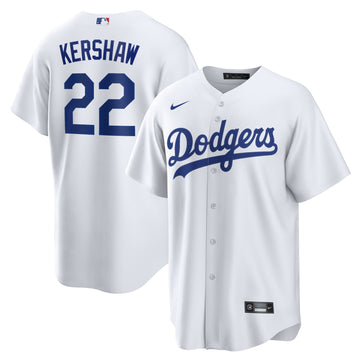 Clayton Kershaw Los Angeles Dodgers white Home jersey