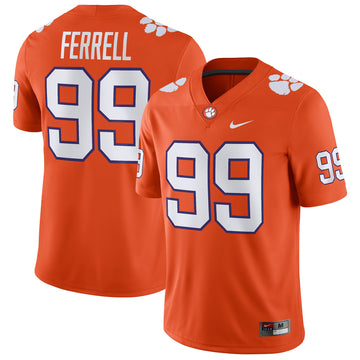 Clelin Ferrell Clemson Tigers orange jersey