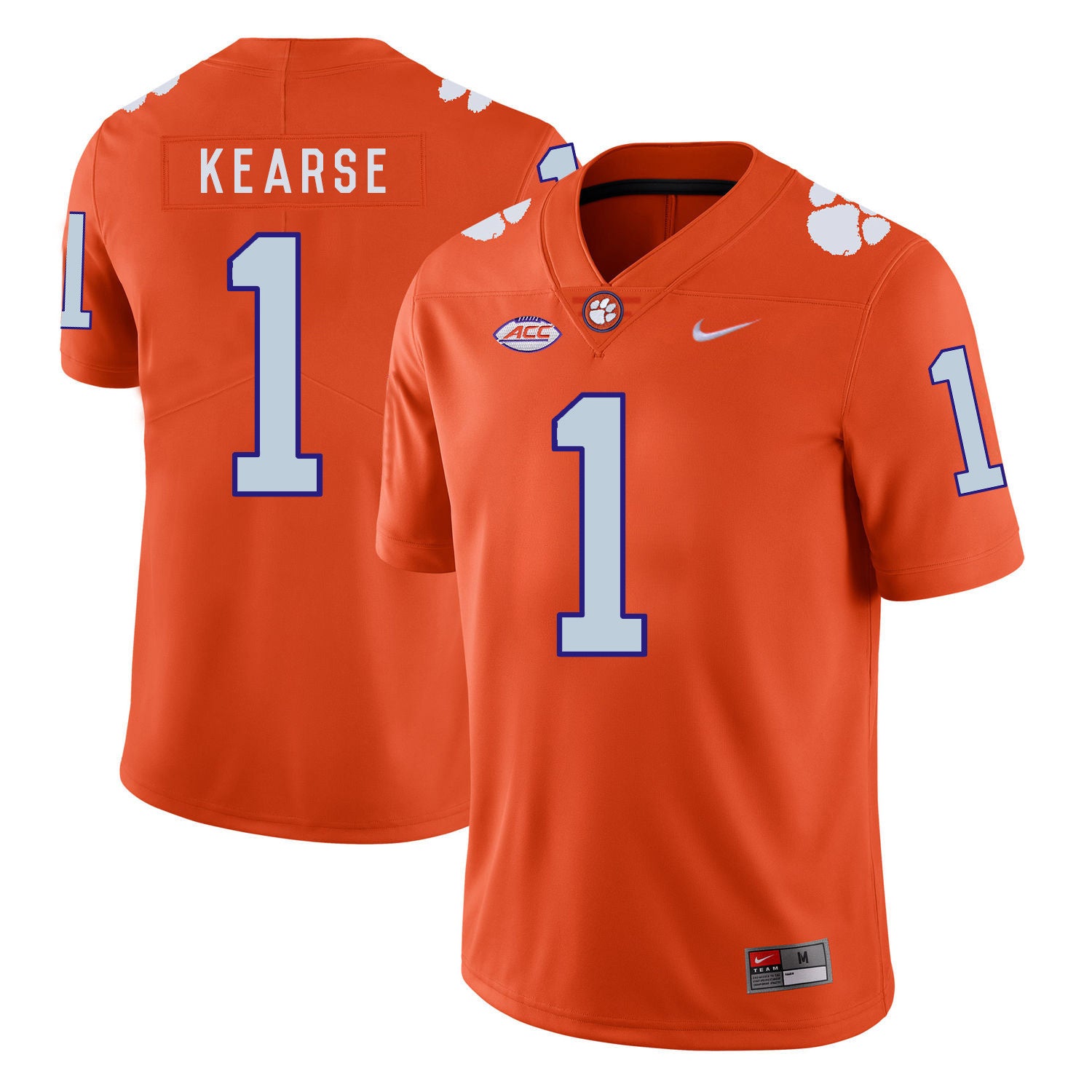 Jayron Kearse Clemson Tigers orange jersey