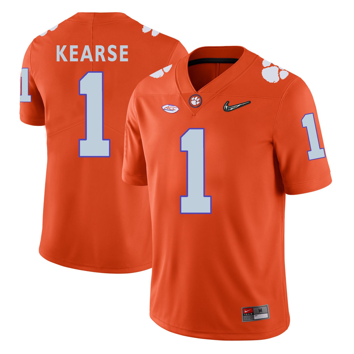 Jayron Kearse Clemson Tigers orange jersey
