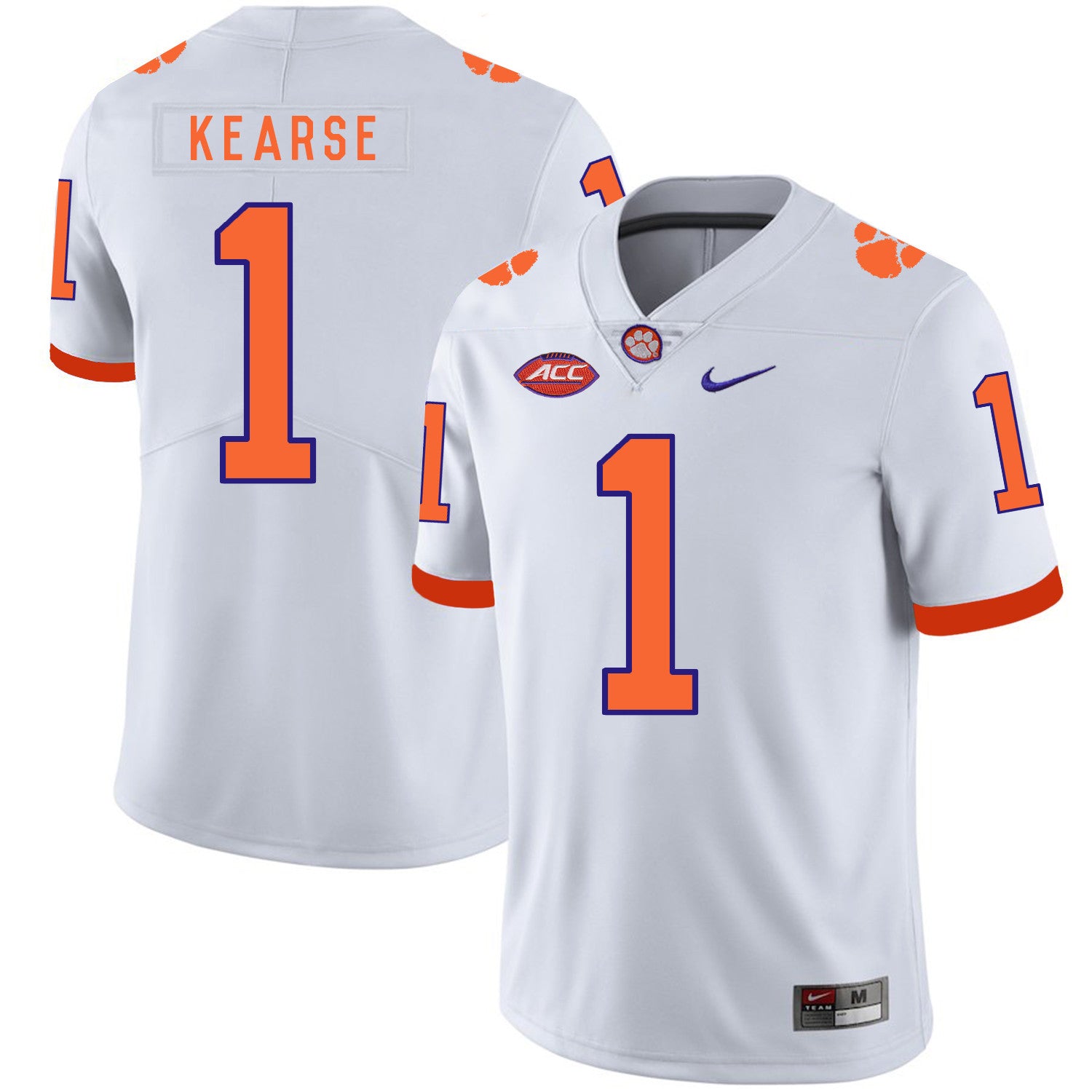 Jayron Kearse Clemson Tigers white jersey