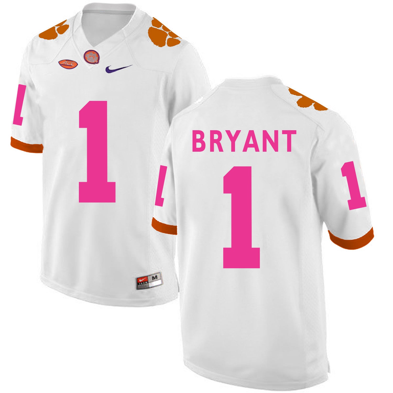 Clemson Tigers white jersey