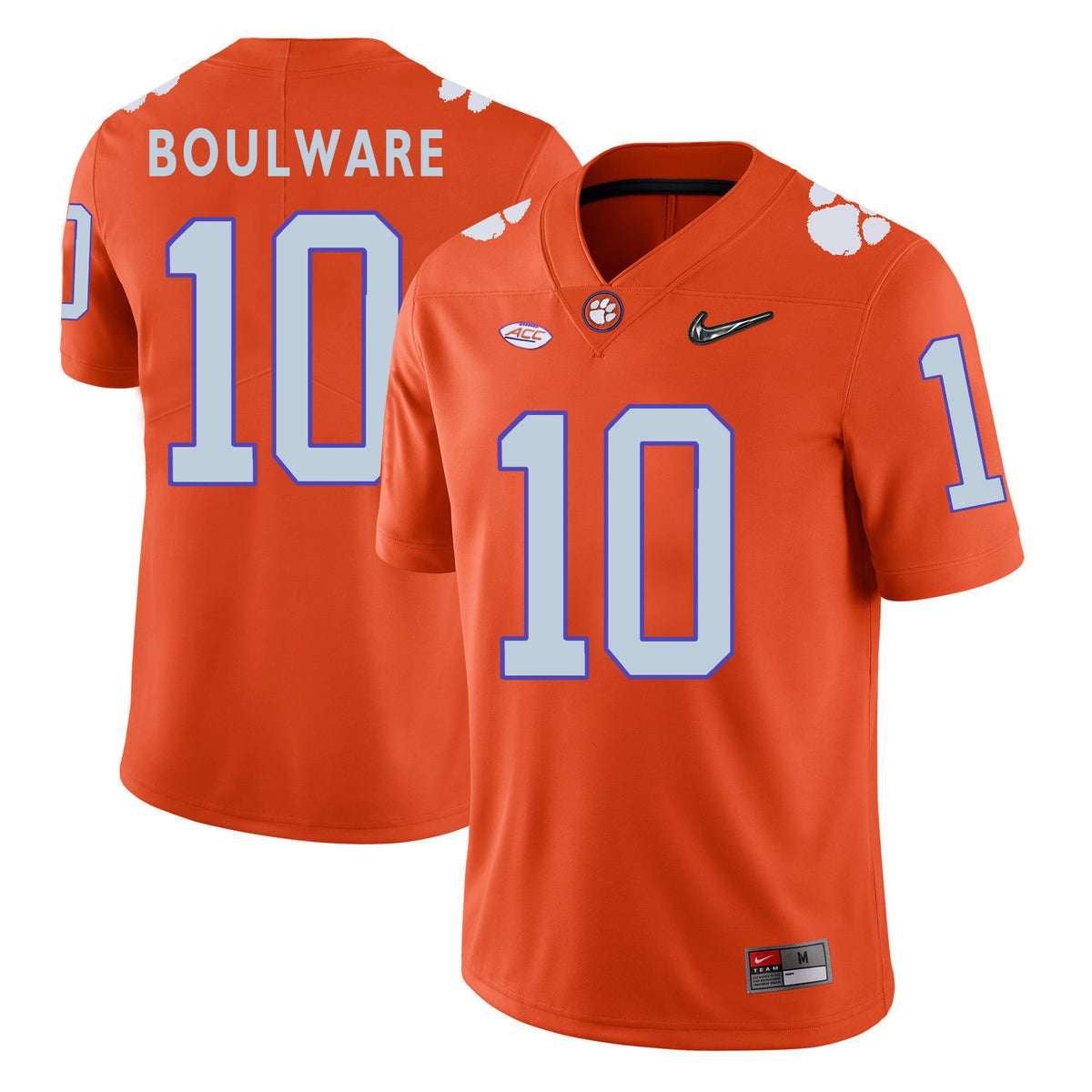 Ben Boulware Clemson Tigers orange jersey