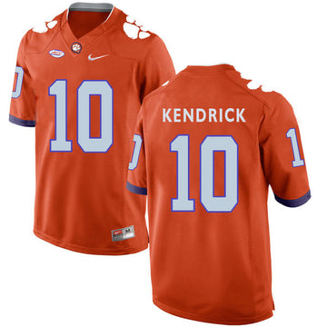 Derion Kendrick Clemson Tigers orange jersey