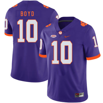 Tajh Boyd Clemson Tigers purple jersey