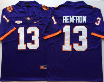 Hunter Renfrow Clemson Tigers purple jersey