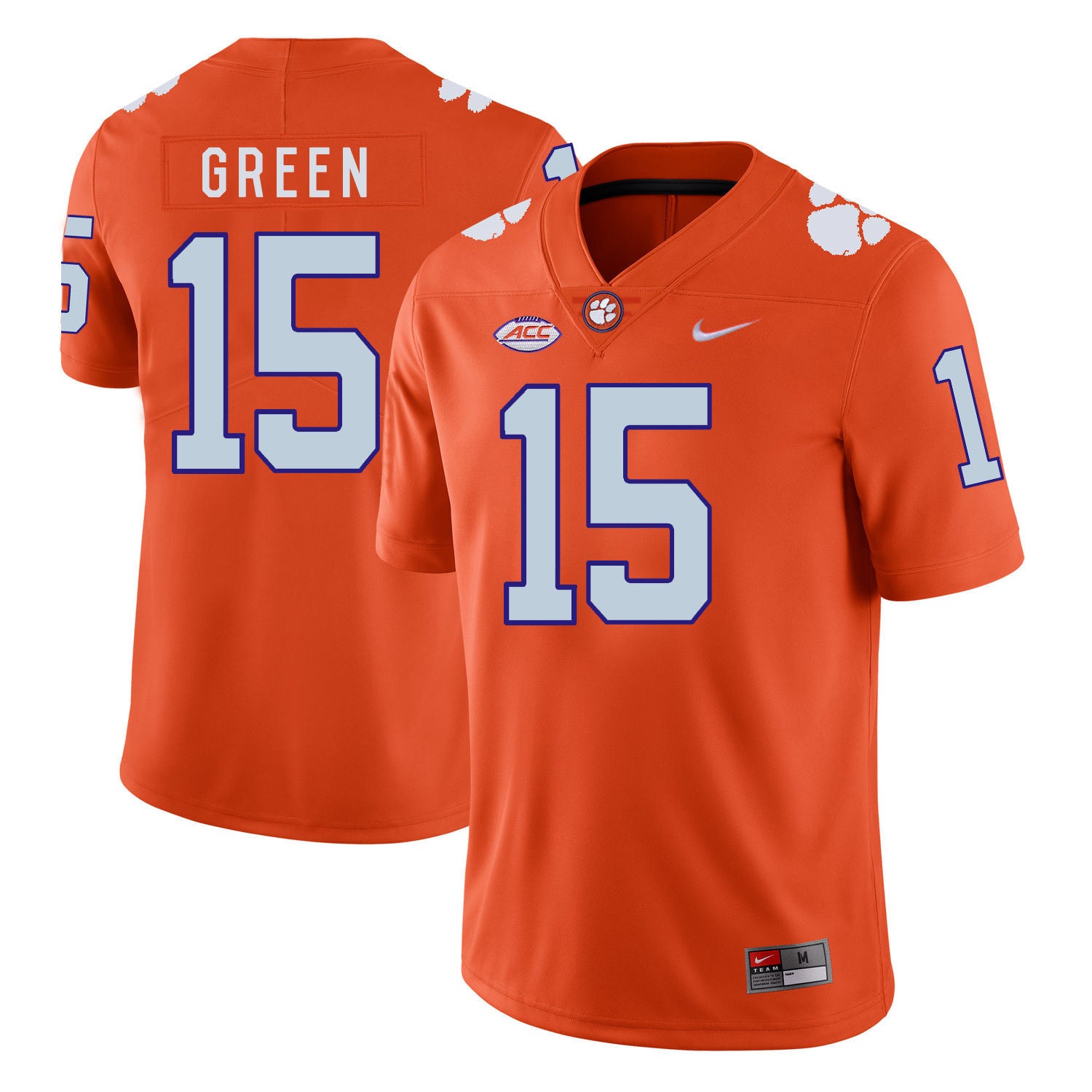 T.J. Green Clemson Tigers orange jersey