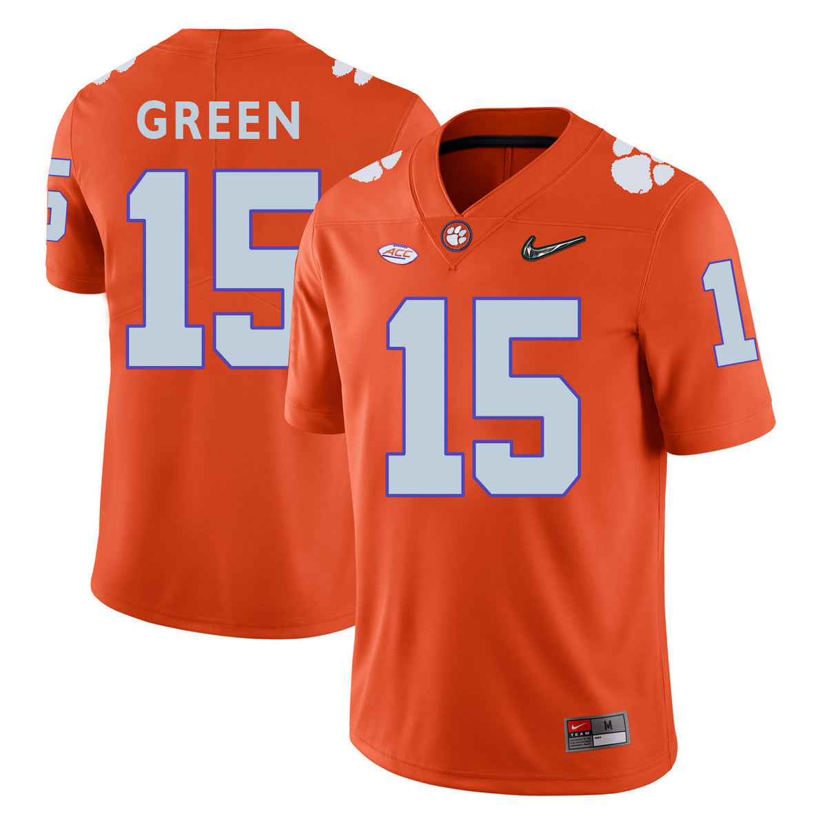 T.J. Green Clemson Tigers orange jersey