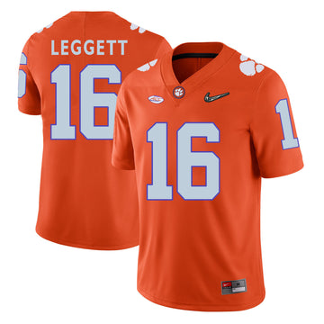 Jordan Leggett Clemson Tigers orange jersey