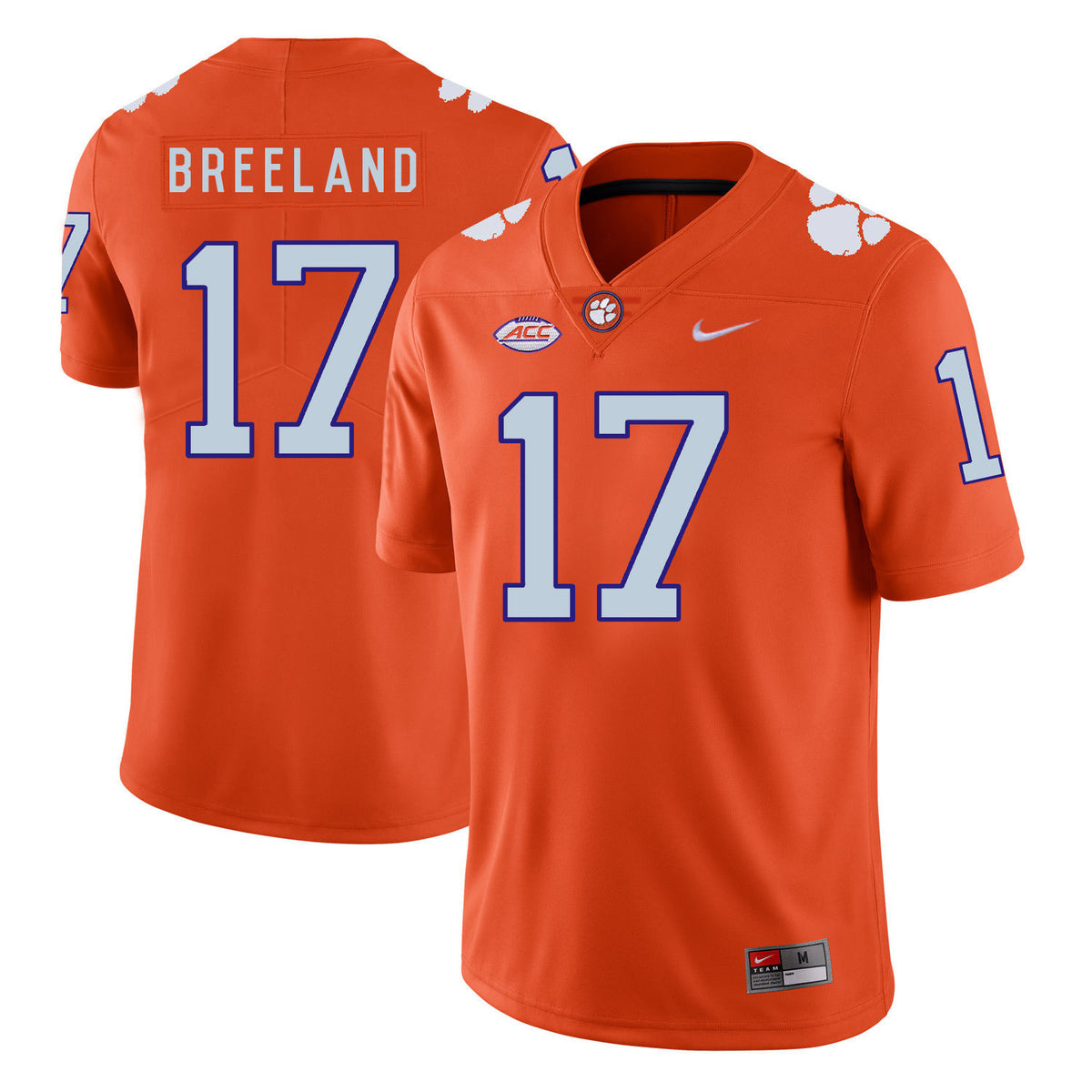 Bashaud Breeland Clemson Tigers orange jersey
