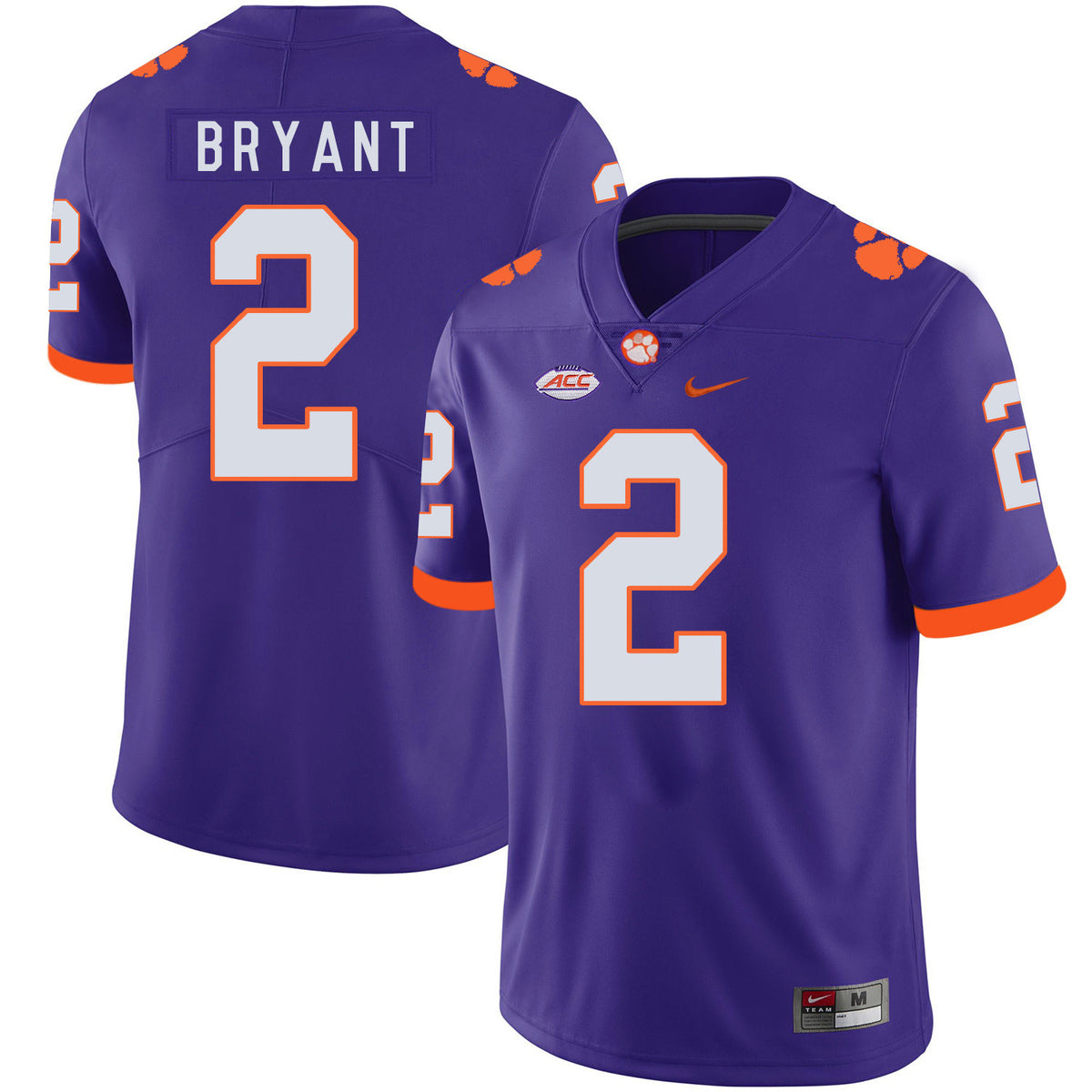 Clemson Tigers purple jersey