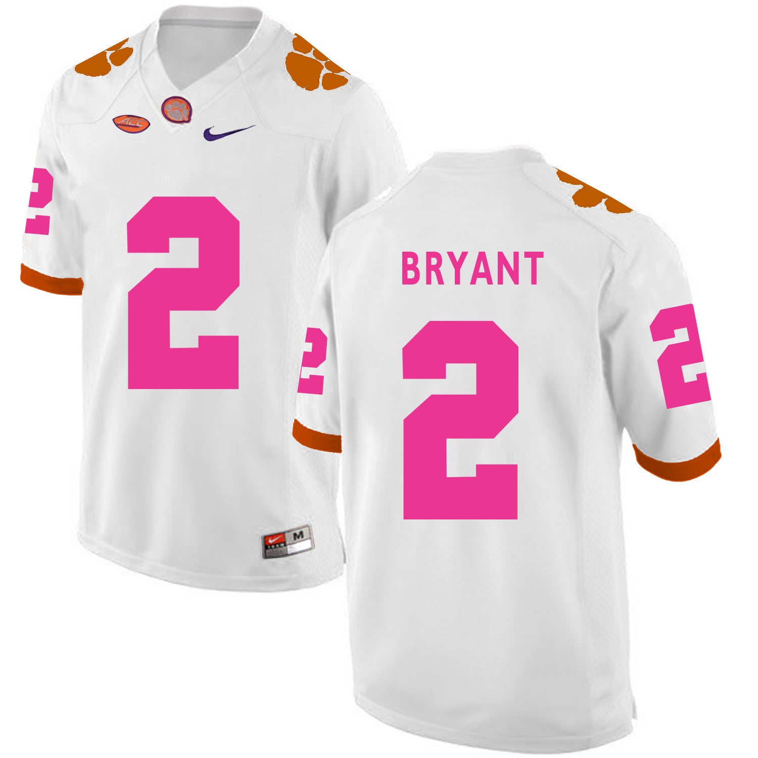 Clemson Tigers white jersey