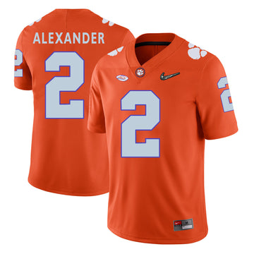 Mackensie Alexander Clemson Tigers orange jersey