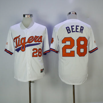Seth Beer Clemson Tigers white jersey