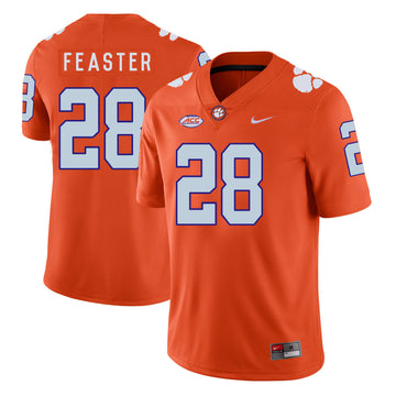 Tavien Feaster Clemson Tigers orange jersey
