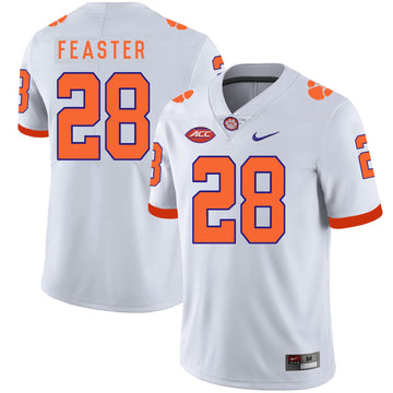 Tavien Feaster Clemson Tigers white jersey
