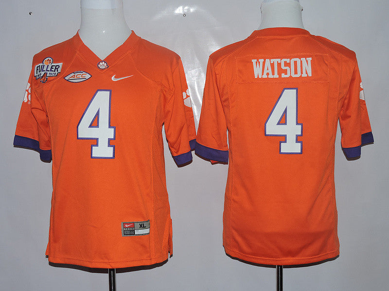 Deshaun Watson Clemson Tigers orange jersey