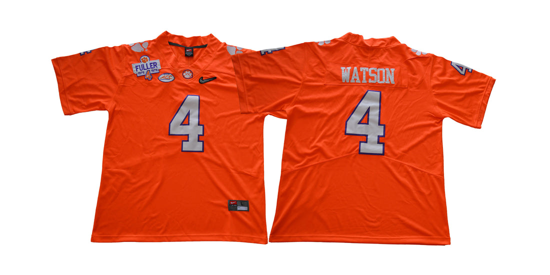 DeShaun Watson Clemson Tigers orange jersey