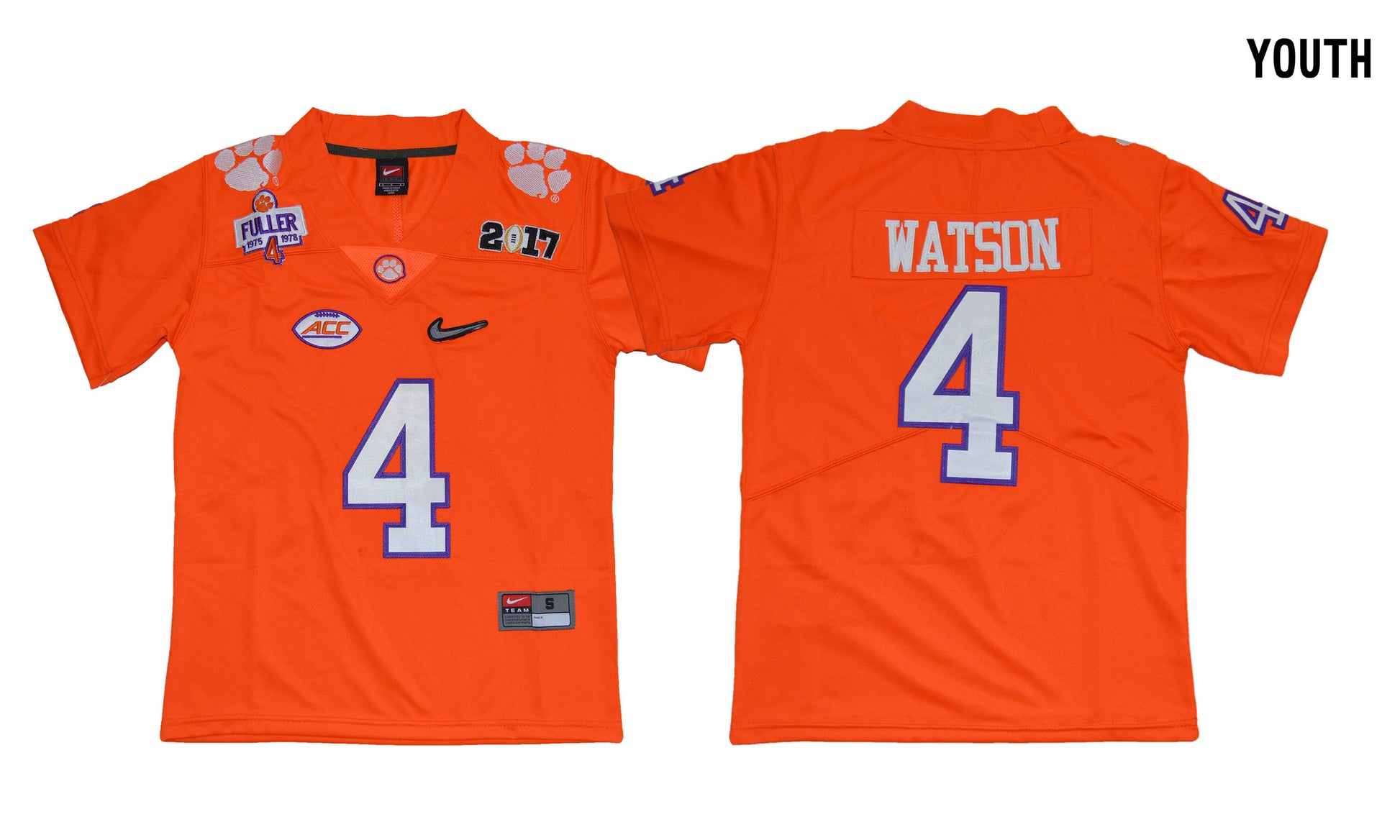 Deshaun Watson Clemson Tigers orange jersey