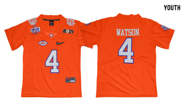 Deshaun Watson Clemson Tigers orange jersey
