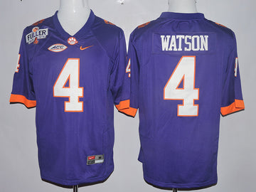 Deshaun Watson Clemson Tigers purple jersey
