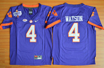 Deshaun Watson Clemson Tigers purple jersey