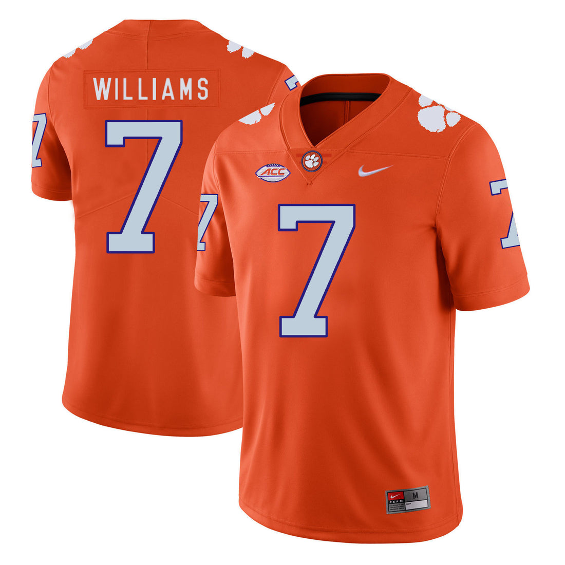 Mike Williams Clemson Tigers orange jersey